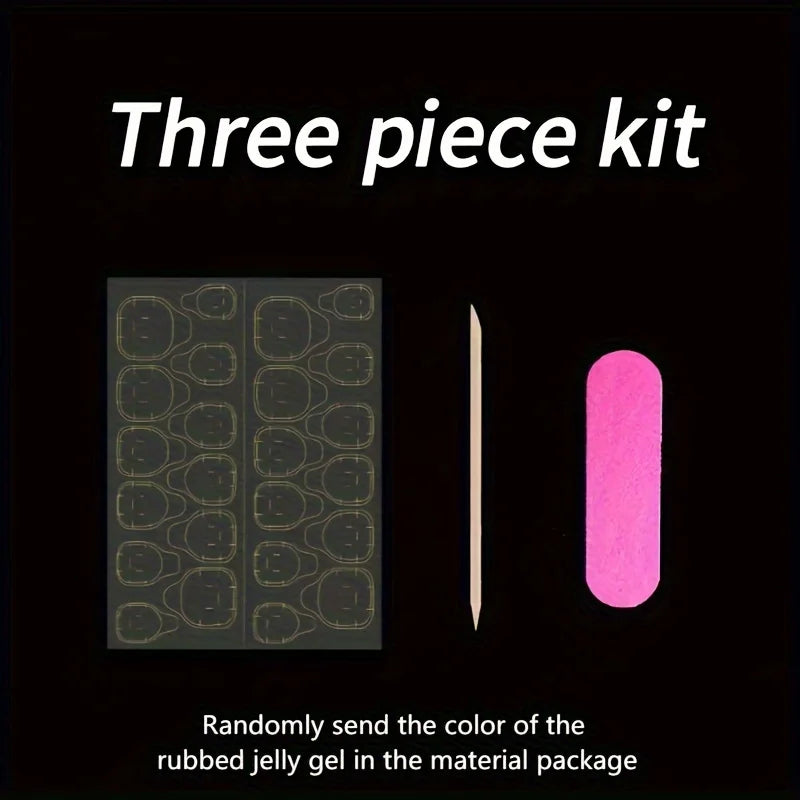 10pcs Fresh and long handmade nails