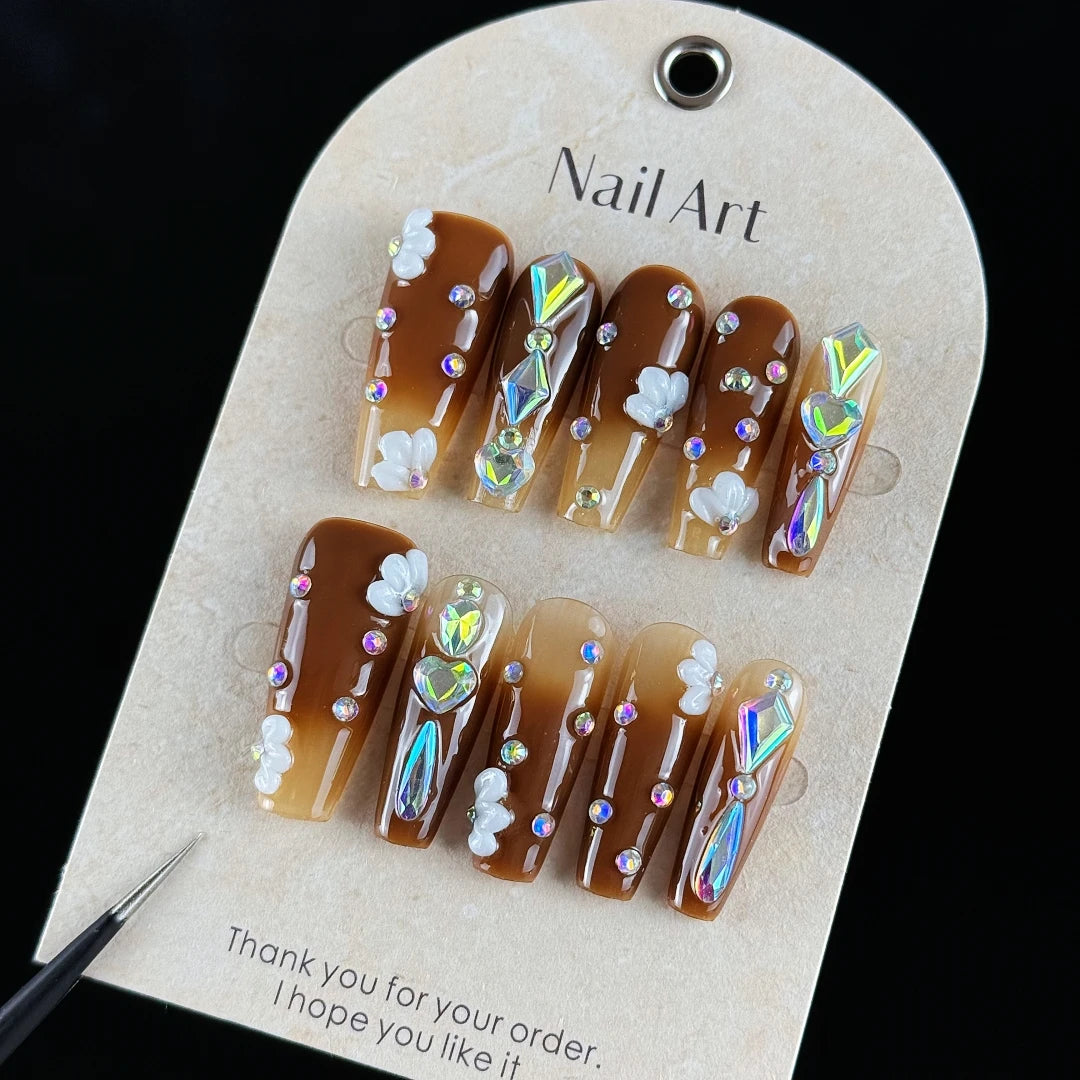10pcs  Luxury Chocolate style