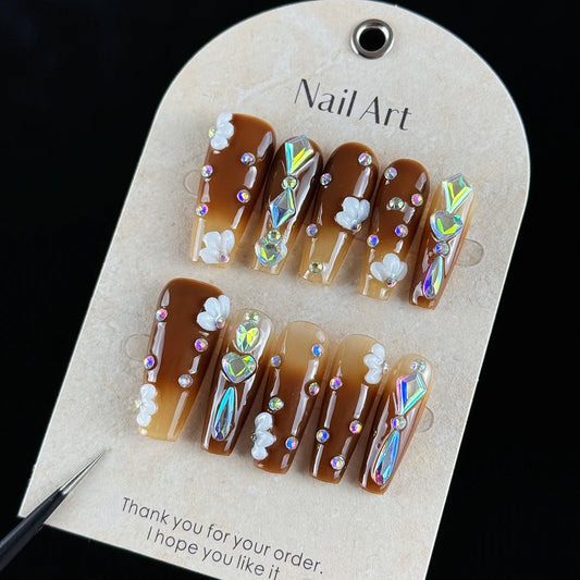 10pcs  Luxury Chocolate style