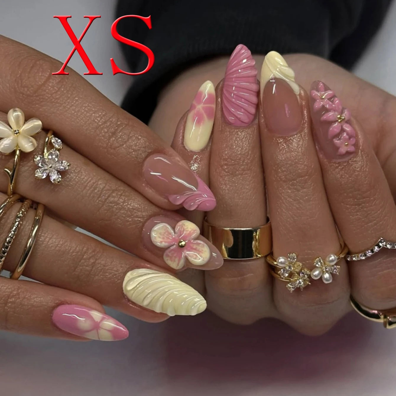 10PCS Almond Nail