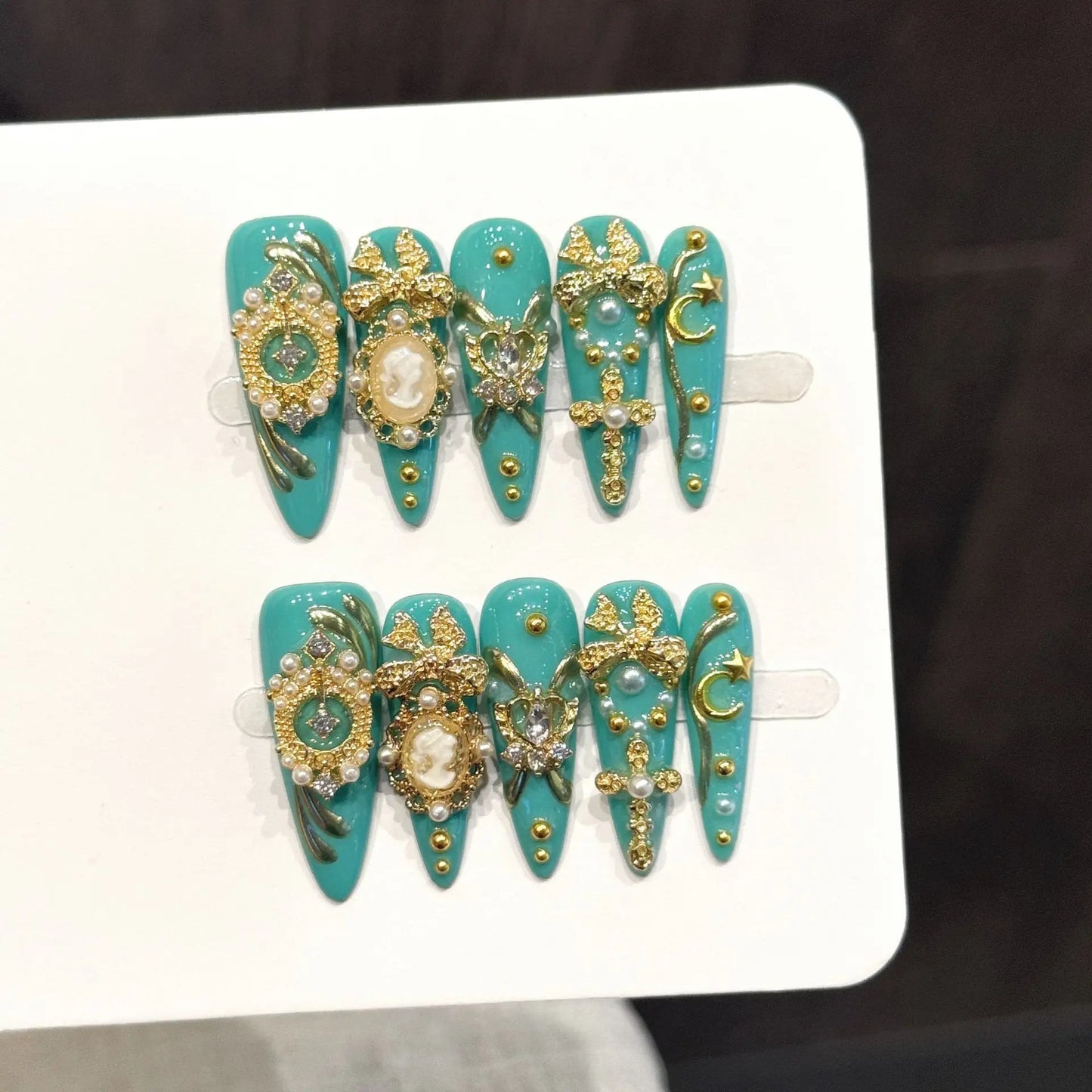 10PCS Handmade Nails