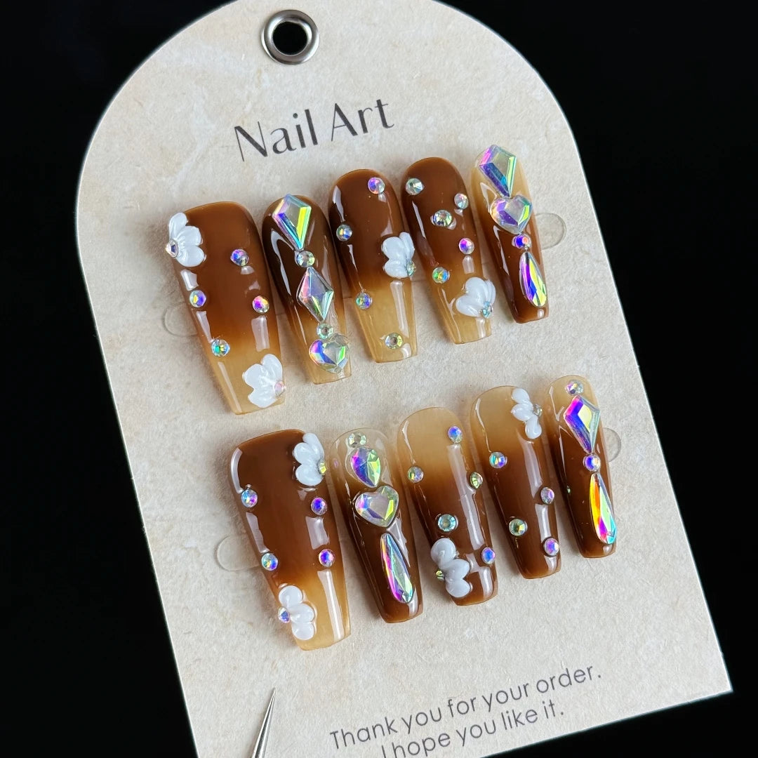 10pcs  Luxury Chocolate style