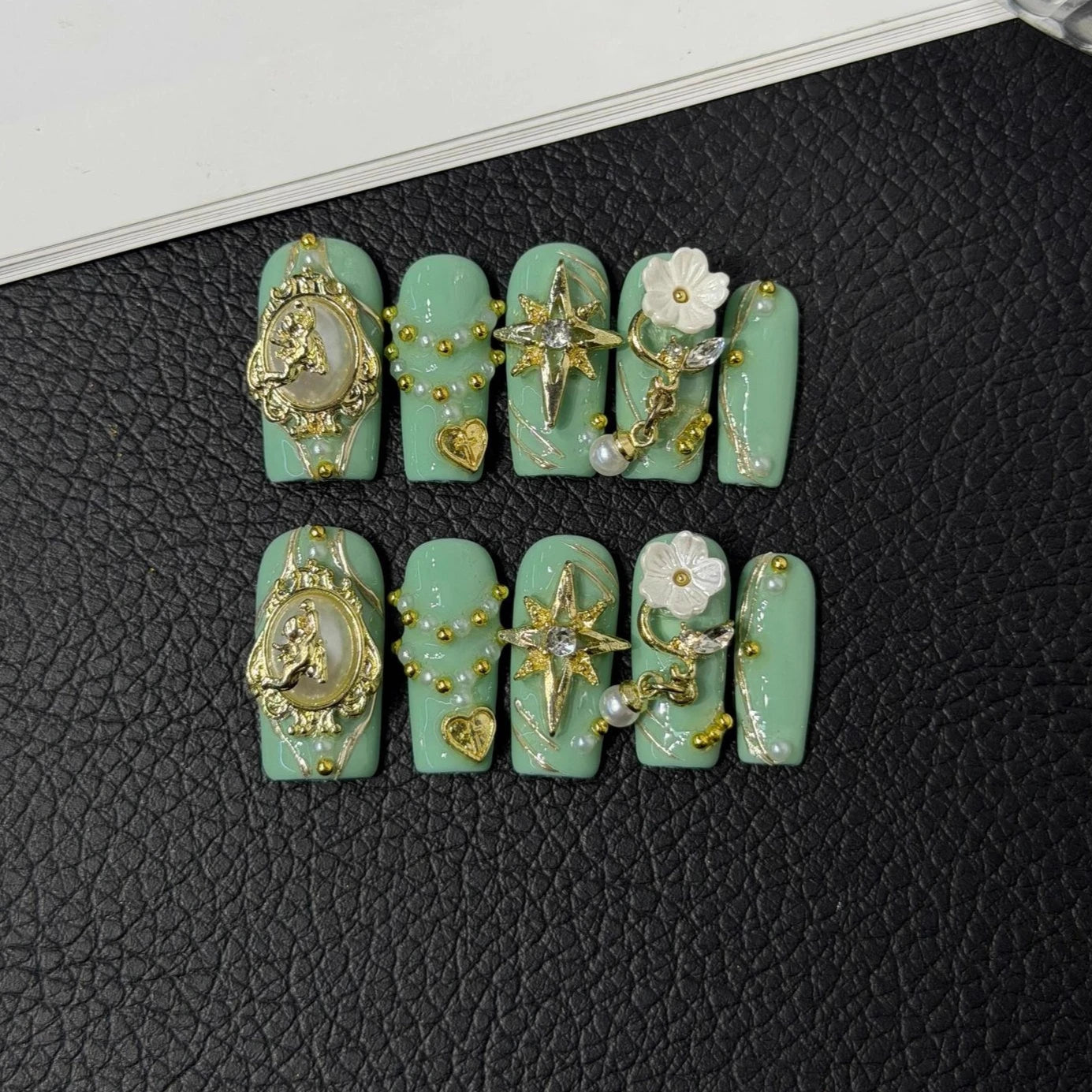 10pcs Flower Nails