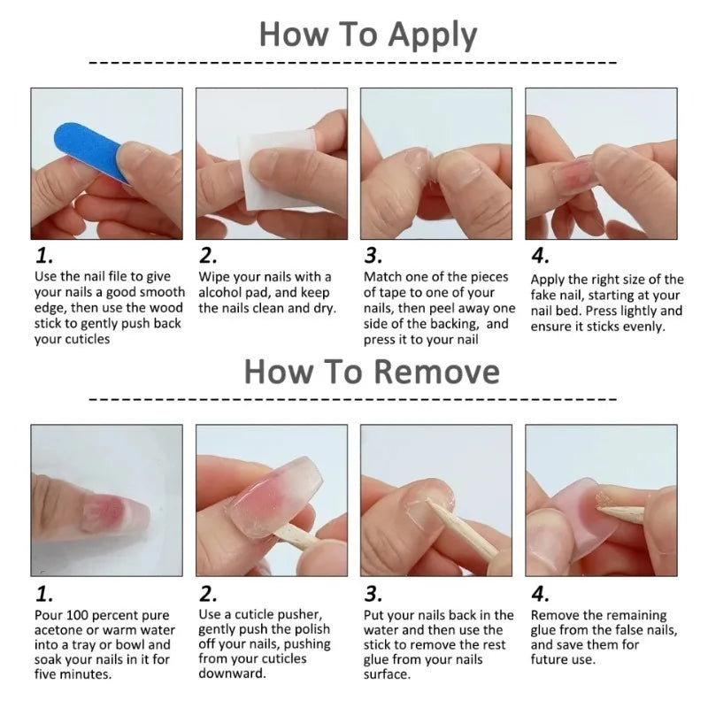 10pcs Flower Nails