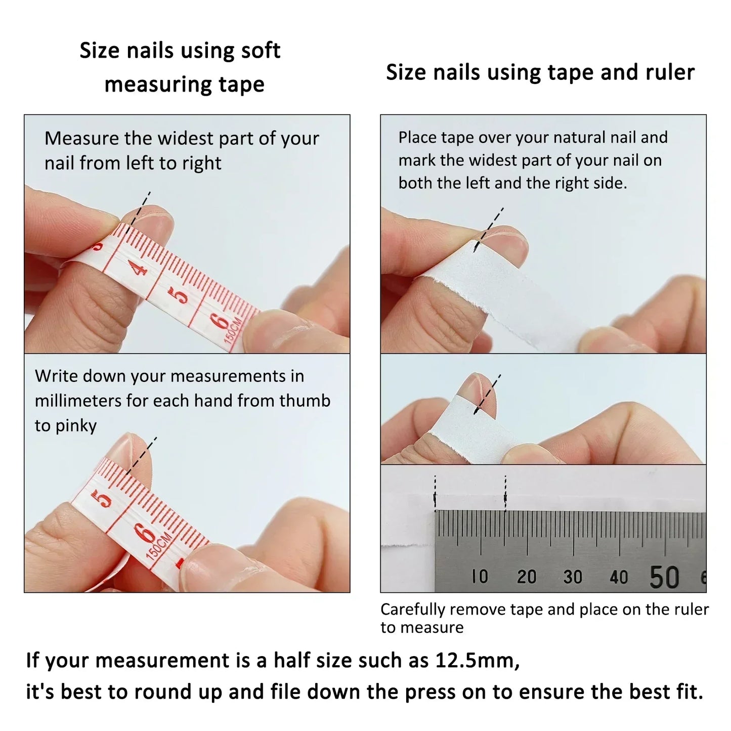 10Pcs Stars Nails