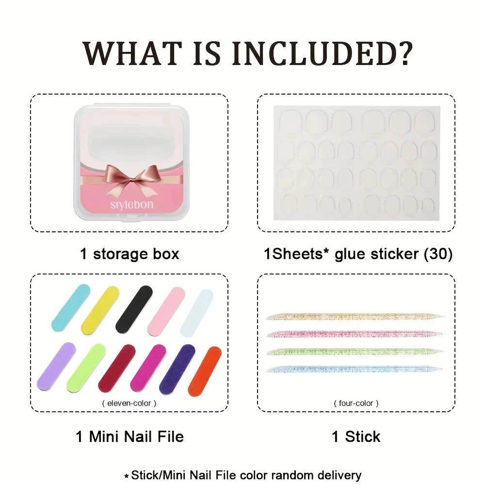 10pcs Pink & Black Muse