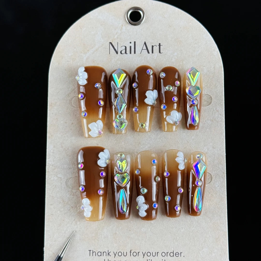 10pcs  Luxury Chocolate style