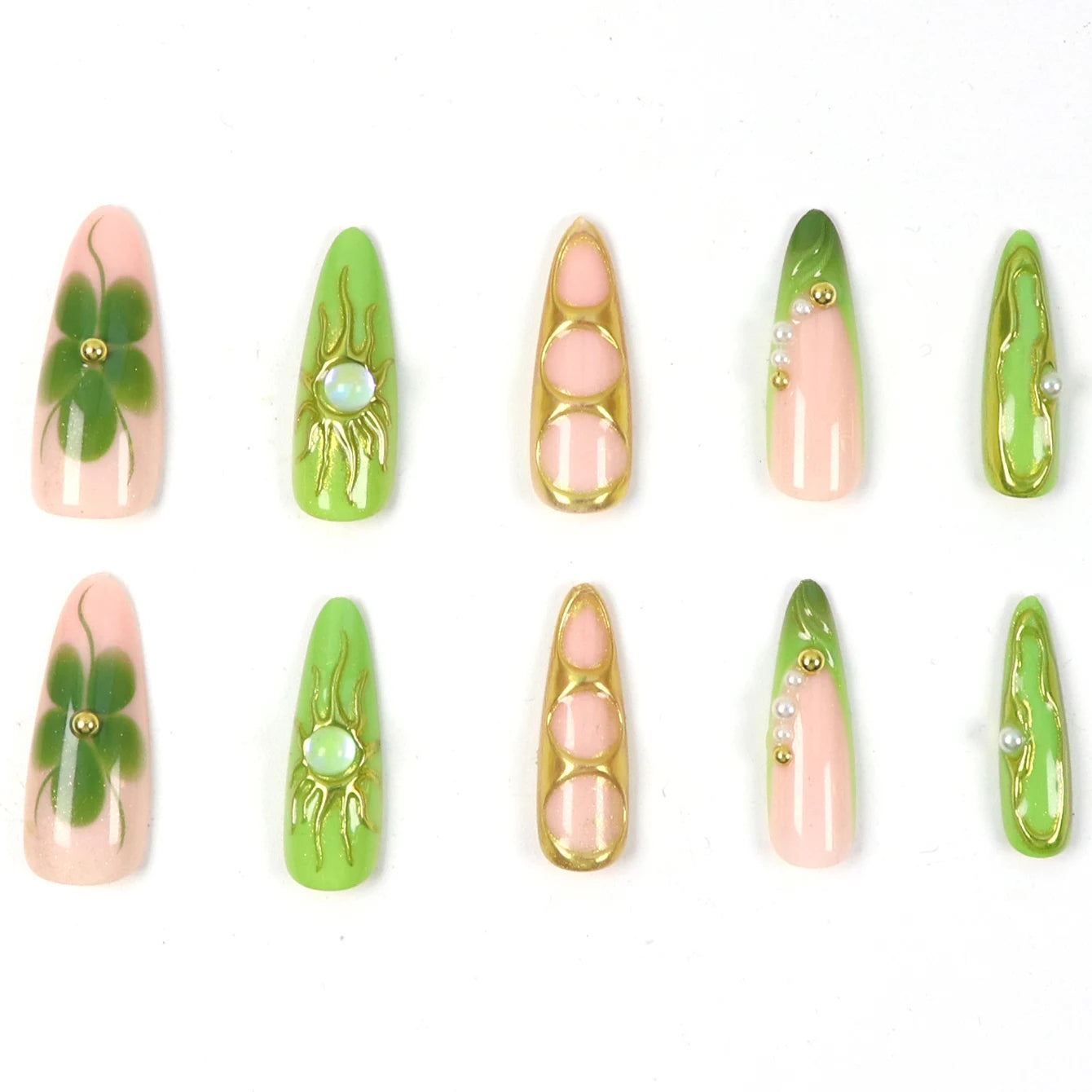 Long Almond Nails