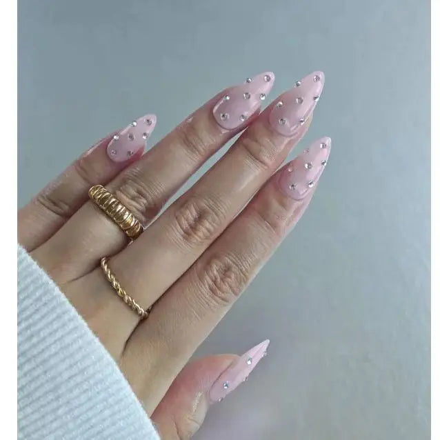 10pcs ,Cute,Polka Dot Nails