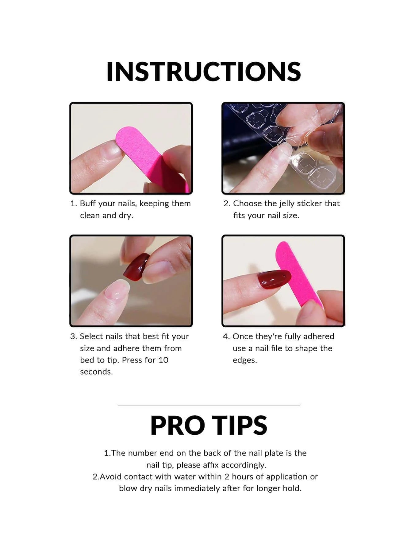 10pcs  coffin shaped nail art