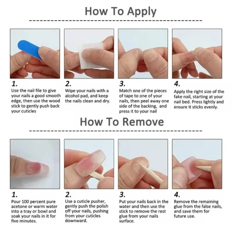 10pcs Soft Sweet Nails