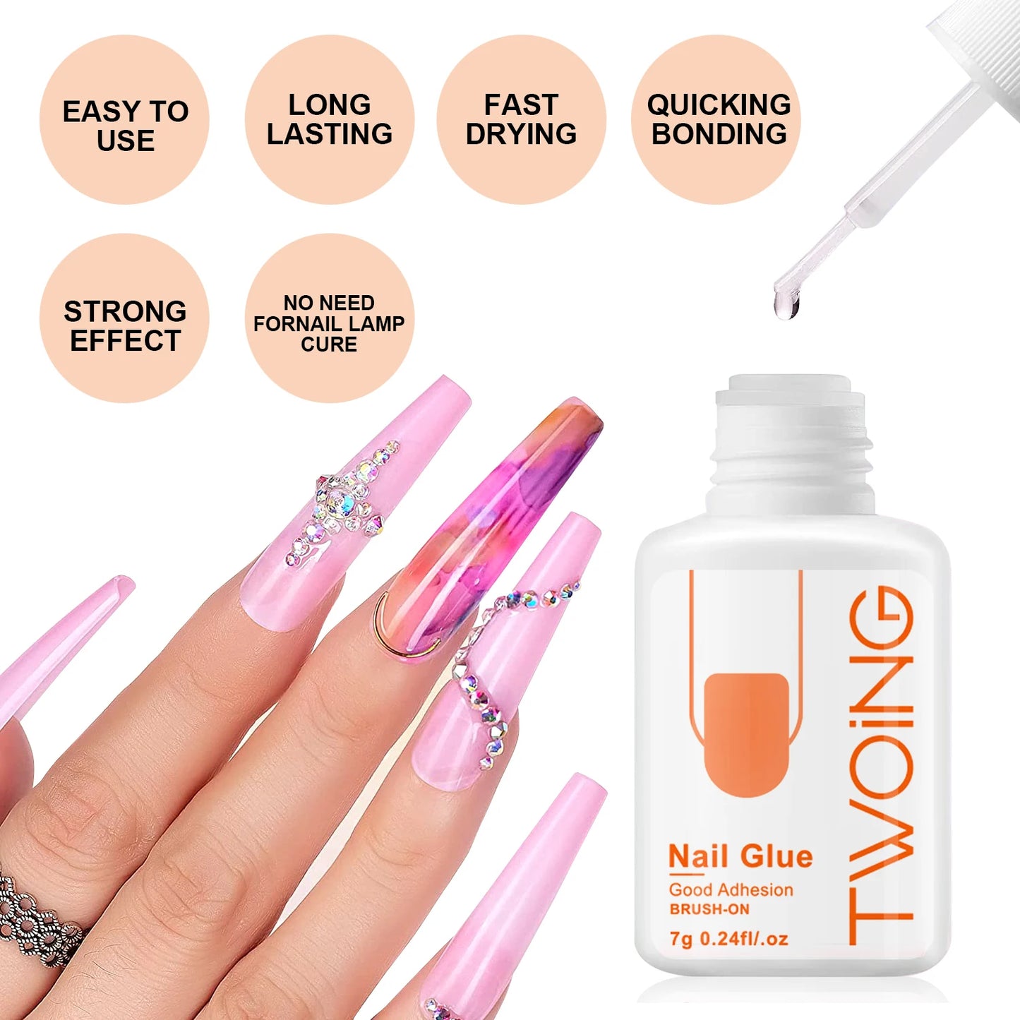 7g Super Glue  Nail