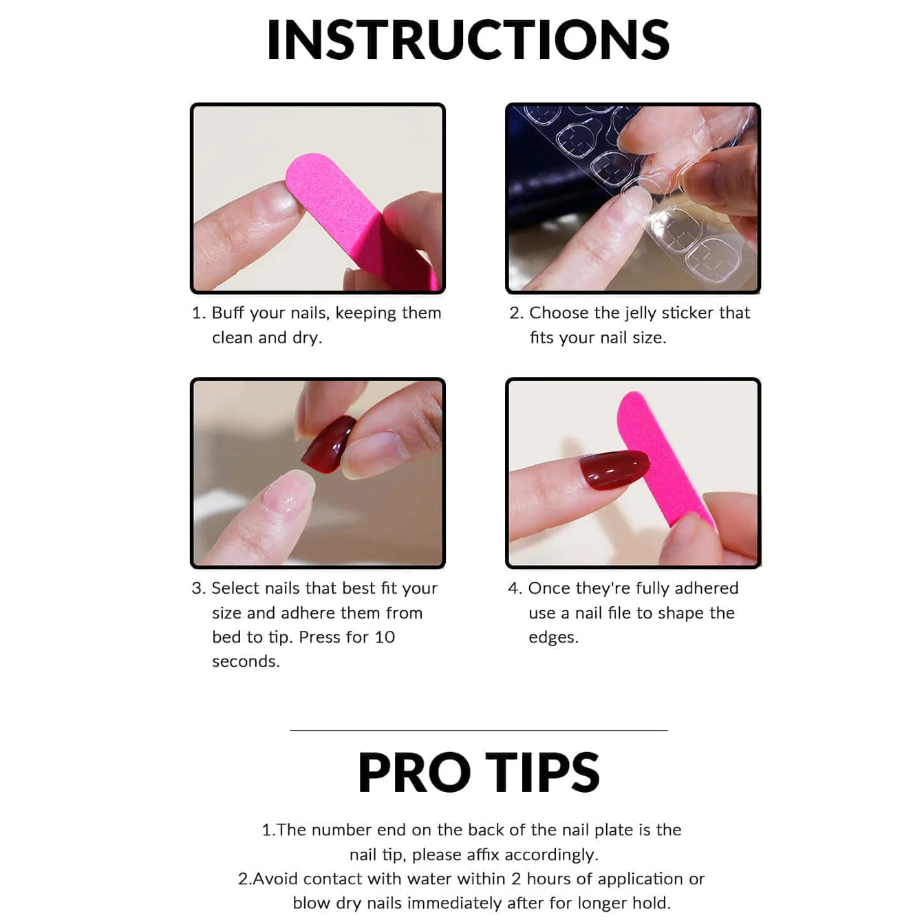10PCS Almond Nail